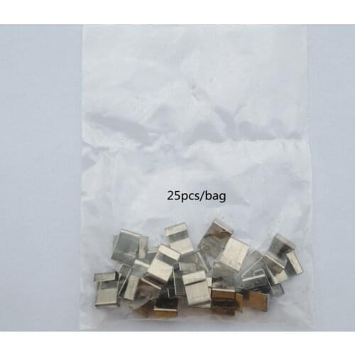 125 Piece Stainless Steel Z-Lap Type Greenhouse Glass Clip Replacement Parts