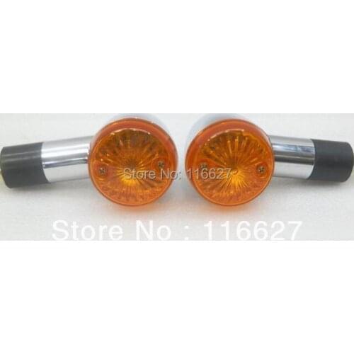 2" Chrome Bullet Turn Signal For Suzuki Cruiser Custom Chopper Touring Freeshipping