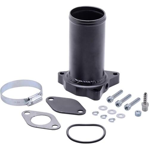 57MM Wholesale new design EGR Valve Replacement Pipe For 1.9 8v TDI PD130/PD150 2.25" Diesel EGR Delete Kit VR-EGR02