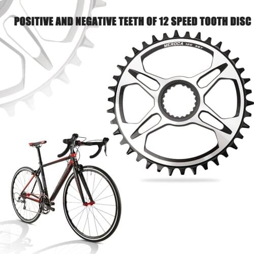 Suitable for M6100 M7100 M8100 M9100 7075 aluminum alloy narrow bicycle chain wheel 12 speed repair disc bicycle parts