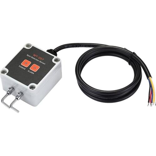 DC9~24V Water Leakage Detector Alarm Sensor NO NC Normal Open Close Relay Output For Power Distribution Room