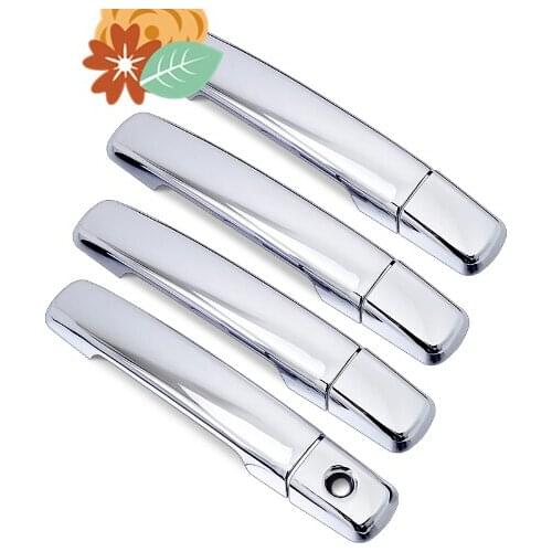 For Nissan Qashqai J10 2007 2008 2009 2010 2011 2012 2013 Abs Door Handle Cover Trims Decoration Auto Accessories