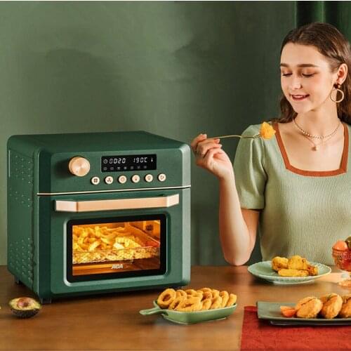 ACA 220V Air Furnace Air Fryer Electric Oven Household 18L Baking Electric Oven for Baking Pizza Oven Air Fryer Toaster Oven