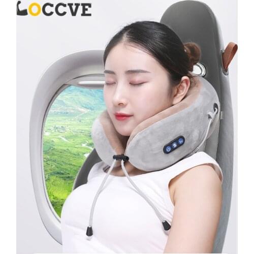 Electric Neck Massager U shaped Pillow Multifunctional Portable Shoulder Cervical Outdoor Home Car Relaxing Massage