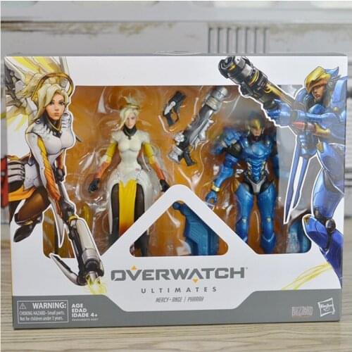 Hasbro Overwatchs Figures Tracer McCree Zarya Action Figure Model Toys Collectibles Cartoon Movable OW Ultimates Dolls Ornament