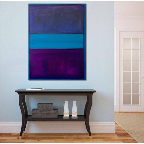 JQHYART Mark Rothko Home Decor Oil Painting Wall Pictures For Living Room Paintings On Canvas No Frame