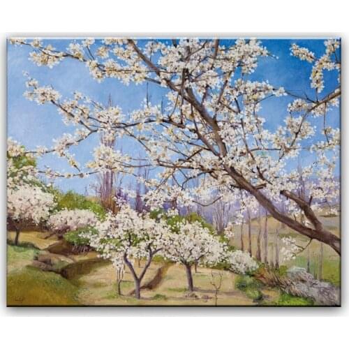 Oil painting Excellent custom-made handmade Modern Paintings Home living room Decor Wall oil paintings Art Spain16122801