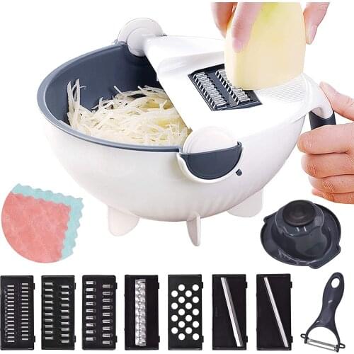 Kitchen Shredded Vegetables Multi-Function Cutting Food Potato Carrot Veggie Grater Chopper Kitchen Carrot Potato Cutting Tool