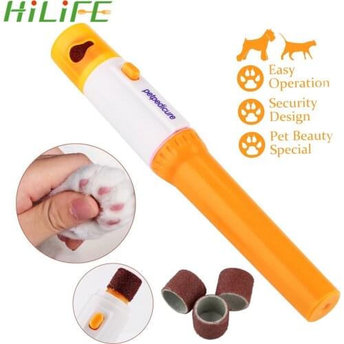 HILIFE Cat Claw Scissors Nail Trimmer Dog Supplies Electric Pet Nail Grinder Professional Dog Nail Clippers Pet Products