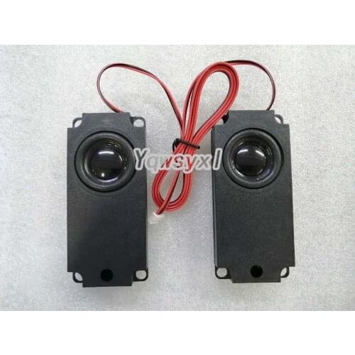 A pair of universal 8 ohm 5 watt small horn speaker amplifiers with 4 pin connector cable for M.NT68676 V53 V56 V59 3663 Board
