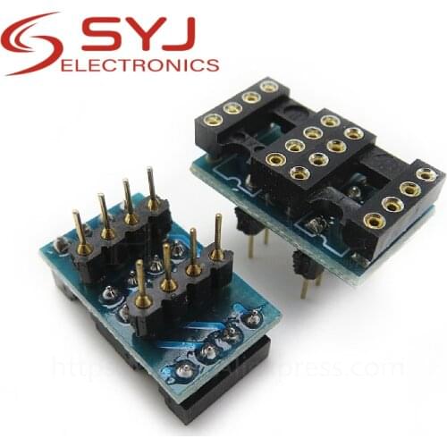 10pcs/lot gilded seat single op amp IC DIP switch seat dual op amp suitable for OPA627 AD797 OPA604 In Stock