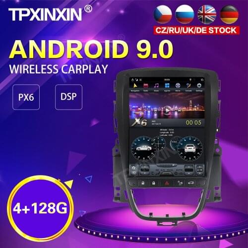 PX6 IPS Android 9.0 4+128G Tesla Style Car Radio For Buick Excelle 2008-2015 GPS Navi Auto Stereo Recoder Head Unit DSP Carplay