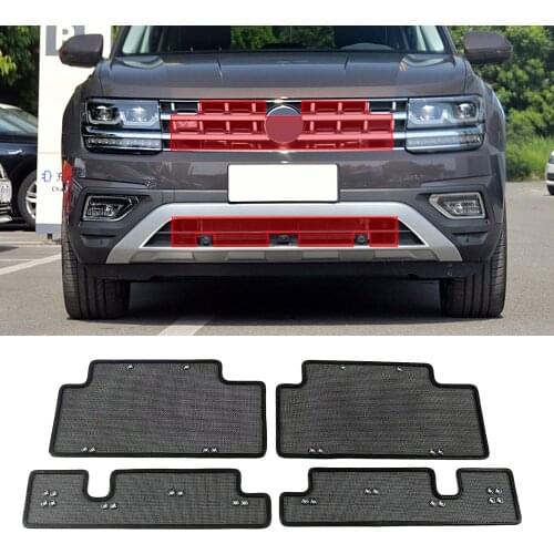 For Volkswagen VW Teramont Atlas 2017 2018 2019 Grills Insect Net Radiator Condenser Protective Cover Anti Insect Sand Mesh
