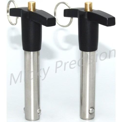 Ball lock pin Quick release pin T-handle quick insertion pin safety pin diameter 20mm 25mm length 50-100mm