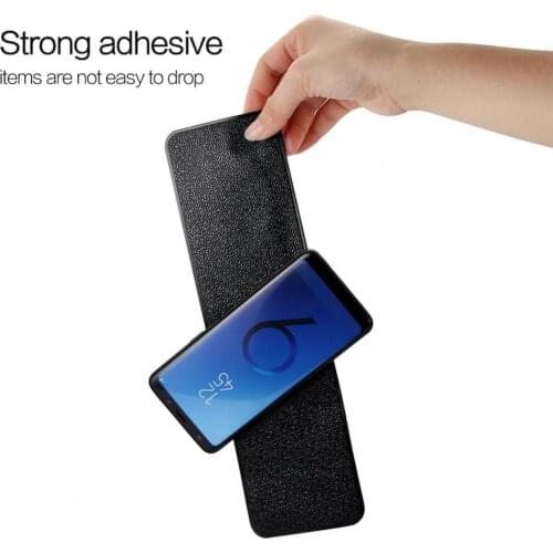 Super Long Car Dashboard Anti-slip Mat Non-slip Pad Faux Leather Phone Holder Vehicle Accessories