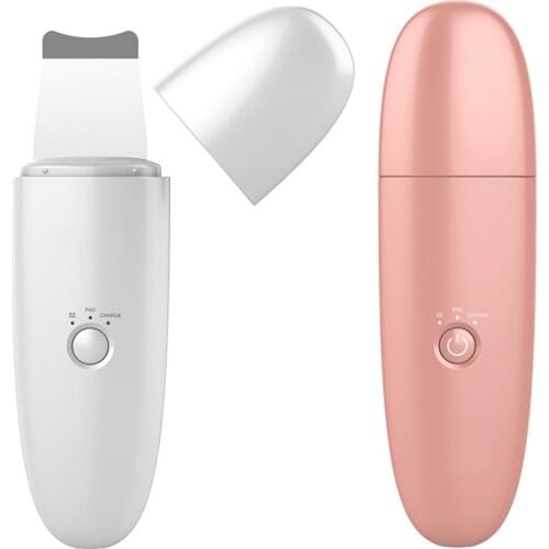 Ultrasonic Skin Scrubber Deep Face Cleaning Facial Massager Cleaner Ion Acne Blackhead Removal Peeling Pore Cleaner Tools