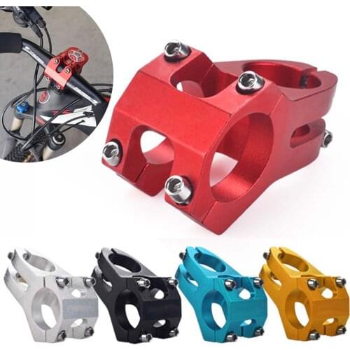 Bike Handlebar Stem Bicycle Stem 31.8MM Cycling Bicycle Parts Bicicleta 5 Colors Bike Handlebar Stem Aluminum Alloy Bicycle Stem