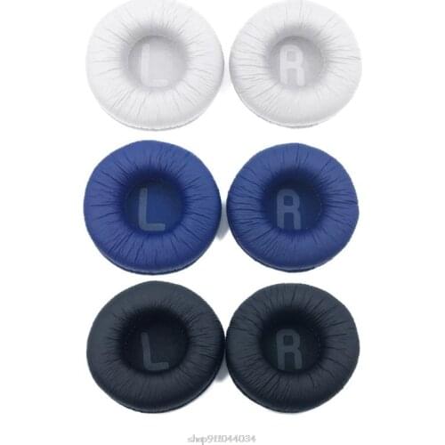 1 Pair Replacement foam Ear Pads pillow Cushion Cover for jbl Tune600 T500BT T450 T450BT JR300BT Headphone Headset 70mm EarPads