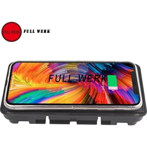 1pc 10W Qi Car Wireless Charger fit for BMW 3 Series G20 G21 19-20 Phone Fast Charging Plate Holder Device Adapter