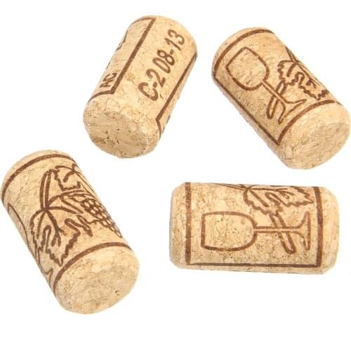 100Pcs DIY Bottle Sealing Stopper Soft Cork Bungs Red Wine Champagne Bottle Stopper For Glass Bottles Bar Tools