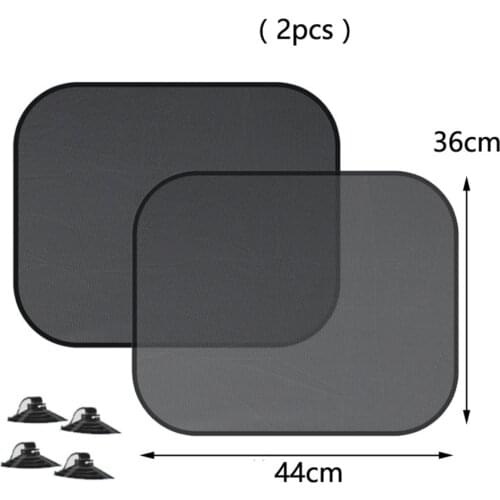 2pcs Car Window Sunshade Cover Block For Kids Car Side Window Shade Cling Sunshades Sun Shade Cover Visor Shield Screen Hot
