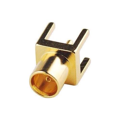5pcs 75 Ohm MCX-KE Female Four Pin Socket RF Coaxial Connector PCB Antenna Installation