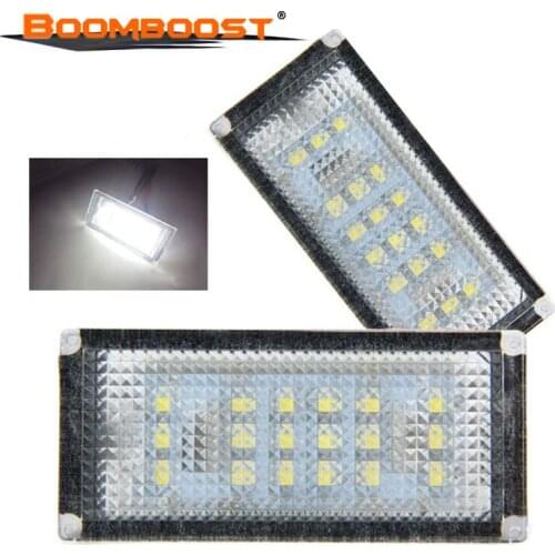 6000K for BMW E46 325 330 2D 2Door COUPE 2004-2006 LED Number License Plate Light White