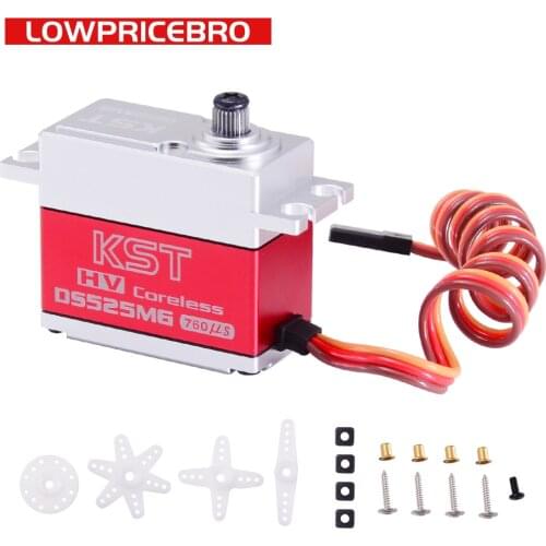 KST DS525MG 7kg HV Digital Metal Gear Servo Motor for RC Model UAV Car Boat Robot Arm Helicopter Airplane Parts