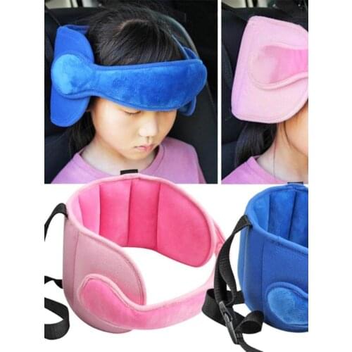Baby Head Fixed Sleeping Pillow Adjustable Kids Seat Head Supports Neck Safety Protection Pad Headrest Children Travel Pillow
