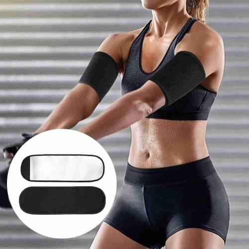 Womens Sweating Arm Band Yoga Corset Sports Body Shaping Band Weight Loss Arm Shaper Women Sleeve Breathable