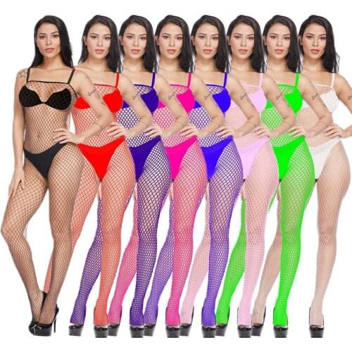 Fishnet Plus Size XXL Sexy Babysuits Women Erotic Hot Lingerie Dress Porno Underwear Teddy BodyStockings Costumes Sex Clothes