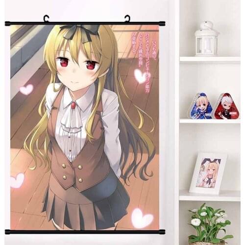Cute Anime Arifureta: From Commonplace to Worlds Strongest Yue Shia Haulia Wall Scroll Poster Wall Hanging Poster Home Decor