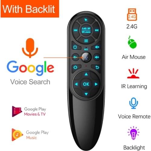 Fly Mouse Voice With Backlit Q6 Air 2.4G Wireless Remote Control Backlight Keyboard IR Learning For TV Box