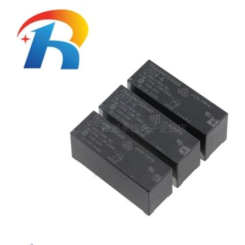 5PCS 100%Original New TAKAMISAWA JS5-K 5VDC JS12-K 12VDC JS24-K 24VDC DIP-5 8A Power Relay