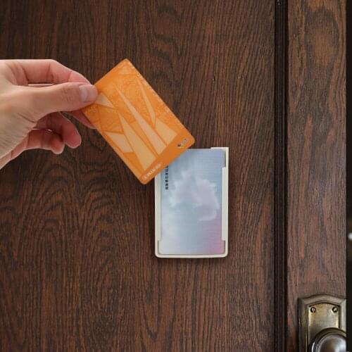 LEEPEE Card Sleeve Sucker Card Holder For Windshield Glass Tag ID IC card holder Car Organization Durable