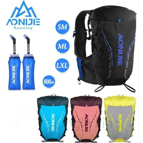 AONIJIE 2020 Newest C9104 Ultra Vest 18L Hydration Backpack Soft Water Bladder Flask for Hiking Trail Running Marathon Race with