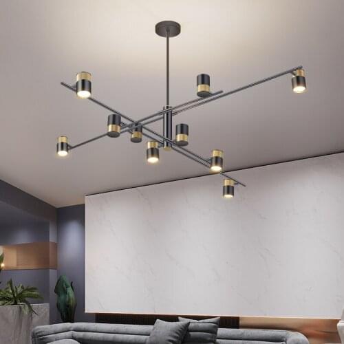 Modern Spot Chandelier Lighting Vintage Chandelier LampFor Living Room /Bedroom/Hotel GU10 Bulb Hanging Light /Suspension