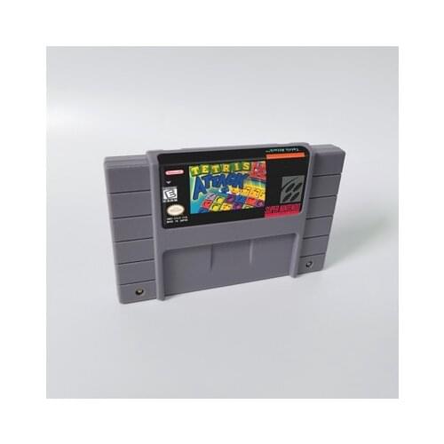 Tetris Attack or Tetris & Dr. Marioed or Tetris 2 - Action Game Card Game cartridge US Version English Language