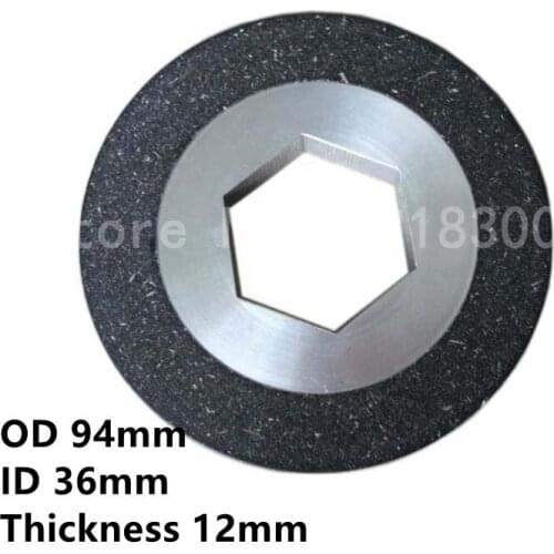 KBA Printing Machinery Brake Pad OD 94mm ID 36mm Thickness 12mm KBA Printing Machinery Spare Parts