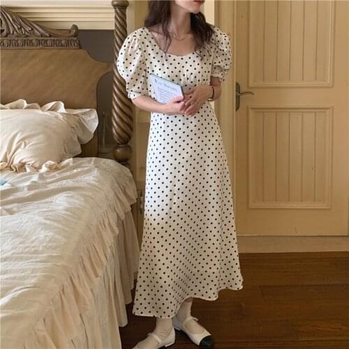 2021 New Flower Print Summer Dress Evening Long Vintage Dresses Oversize Short Sleeve Beach Women Dress Robe Vestido Prom