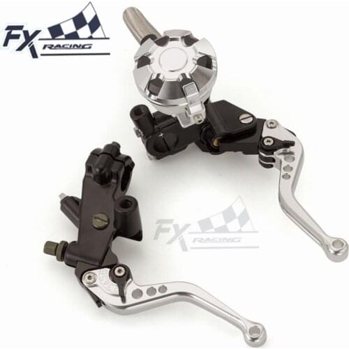 22MM Aluminum Adjustable Motorcycle Brake Master Cylinder Brake Clutch Levers For Yamaha YZF R125 2014 2015 2016