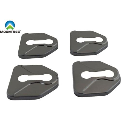 4 x Black for Subaru Forester XV Outback Car Door Lock Cover case sticker