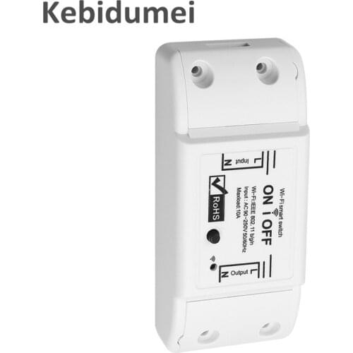 DIY Timer Voice Control Basic Wireless For Smart Home Automation Module 10A 220V AC 90-250V