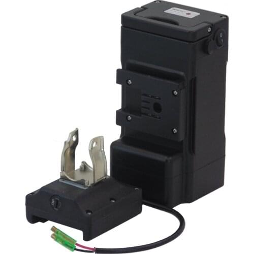 Seat post mounting frog battery case 24V 36V empty battery case