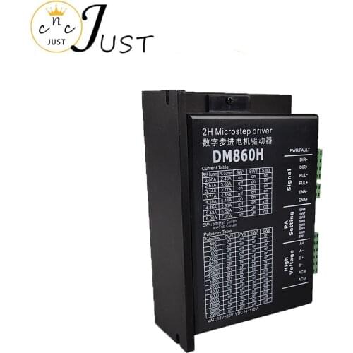 CNC two-phase stepper motor driver dm860h nema86 motor driver AC and DC dual purpose engraving machine