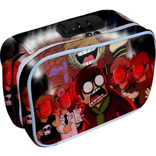 Eddsworld 3D Merch Oxford cloth 3D printing Deodorant Tobacco Bag Storage Bag Cosmetic Bag