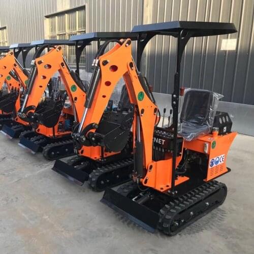 0.8 Ton 800KG CE EPA Backhoe Hydraulic Crawler Mini Excavator