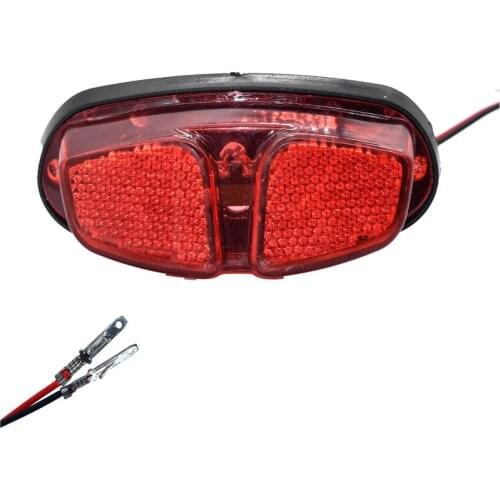 Electric Scooter Rear Tail Light Lamp LED Tail Stoplight Scooters Safety Light is suitable for most models