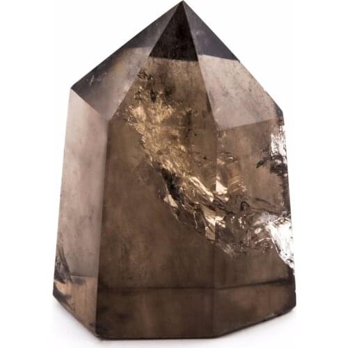 Crystal Point Wand Natural 2"+ Crystal Point Wand Amethys t, Clear Quartz,Rose Pink Quartz,Smok y Quartz Healing Bead Crystals