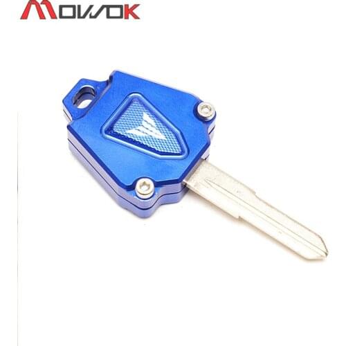 Motorcycle CNC Key Cover Cap Creative products Keys Case Shell For YAMAHA YZF XJR1300 FJR1300 MT09 MT07 XJ6 FZ6 FZ8 R3 R1 R6